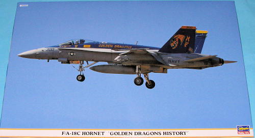 Hasegawa 1/72 F-18C Hornet 'Golden Dragon History', previewed by