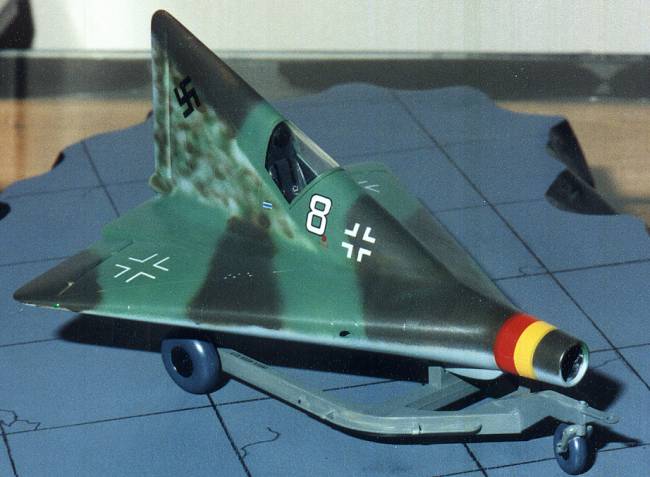 Messerschmitt Me609 & Lippisch P13a プラモ Lippisch P.13a PM Model 224