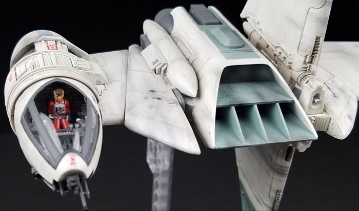 1/72 Bandai B-Wing Fighter build review | Model Kits Review
