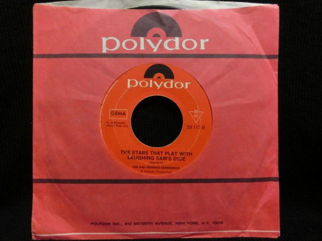 ジミ・ヘンドリックス/ドイツ盤☆JIMI HENDRIX EXPERIENCE-『真夜中の