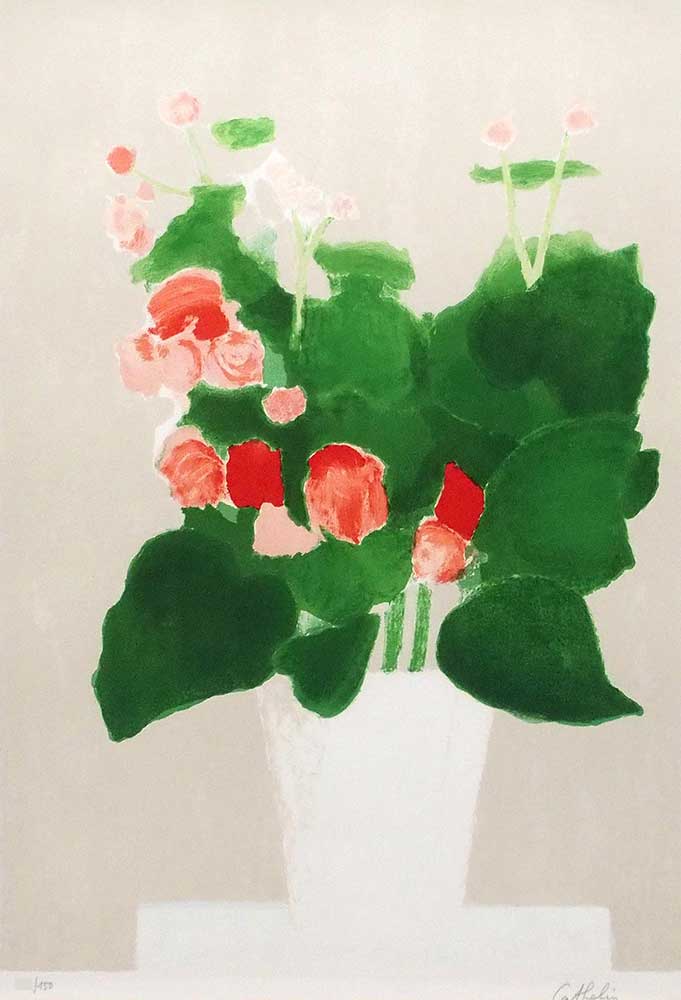 ベルナール カトラン リトグラフ ポスター 欄 絵画 額縁 アート