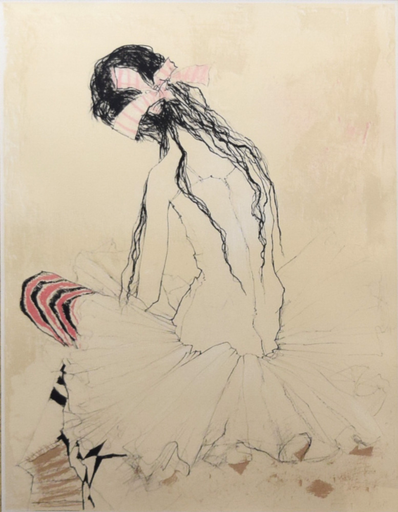 TR173. アルメニア人画家 Jean Jansem ジャン・ジャンセン『ピエロ