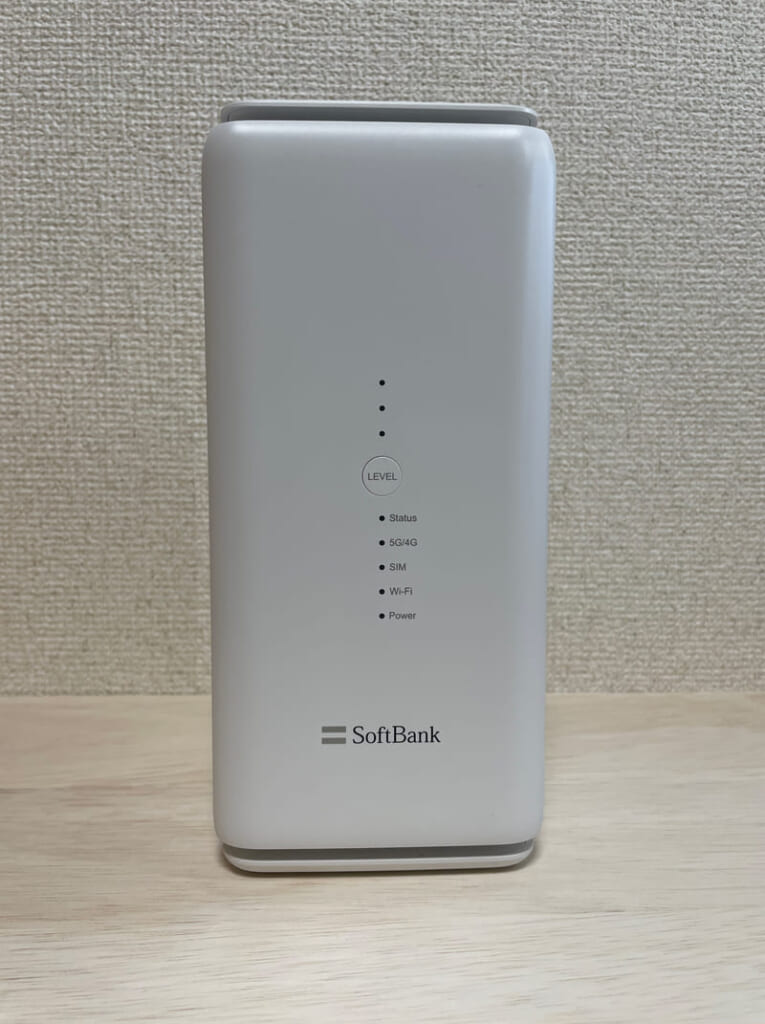SoftBank Air 5G モバイルルーター LANケーブル付き