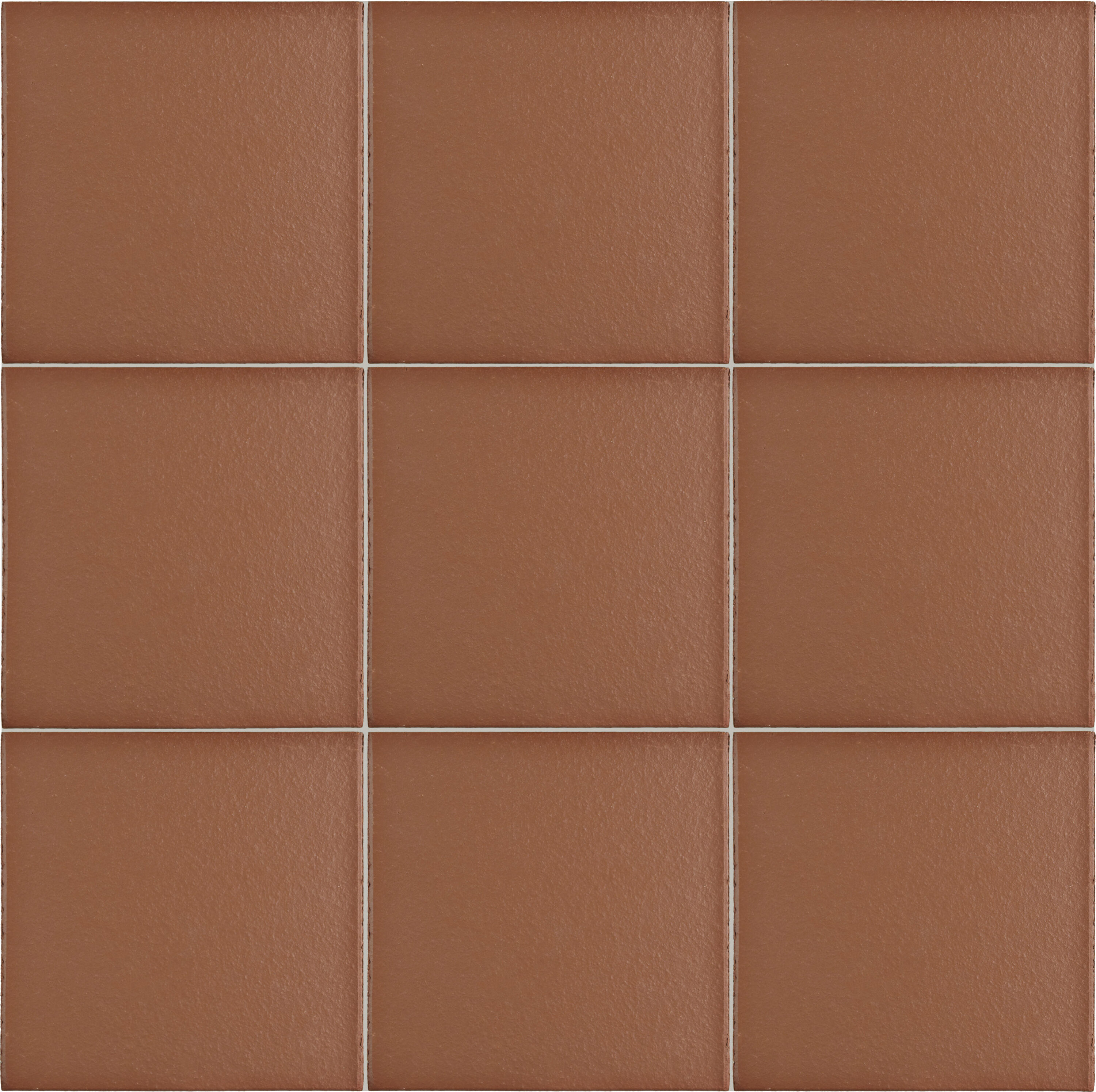 Affinity Tile Quarry Red 6-in x 6-in Satin Ceramic Floor and Wall