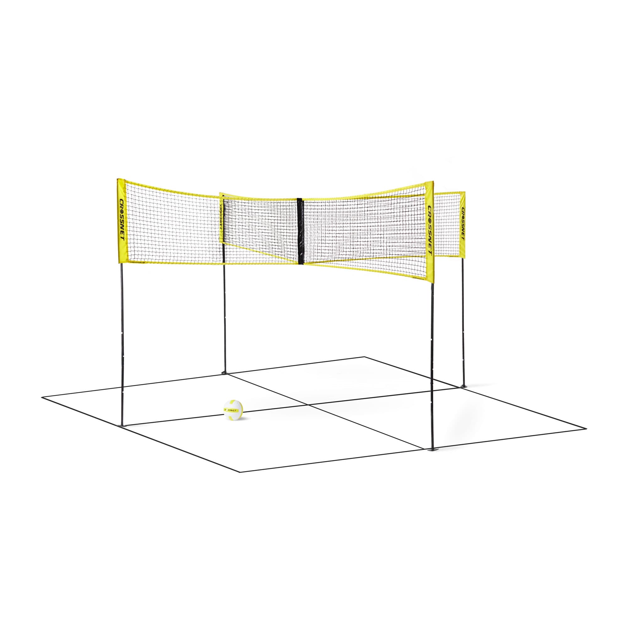CROSSNET Outdoor Nylon Volleyball with Case 143288 at Lowes.com