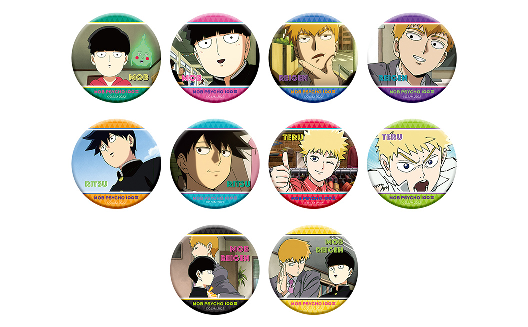 モブサイコ 100 Mob Psycho 100 スイパラ 缶バッジ Anique Shop JAPAN