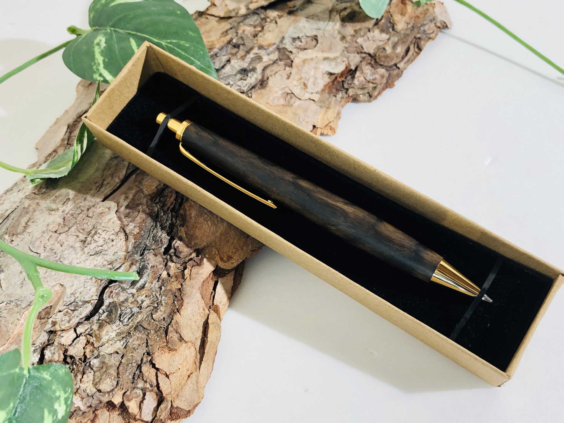 ボナンペン 木製シャープペンシル 訳あり 黒柿 オンライン 通販