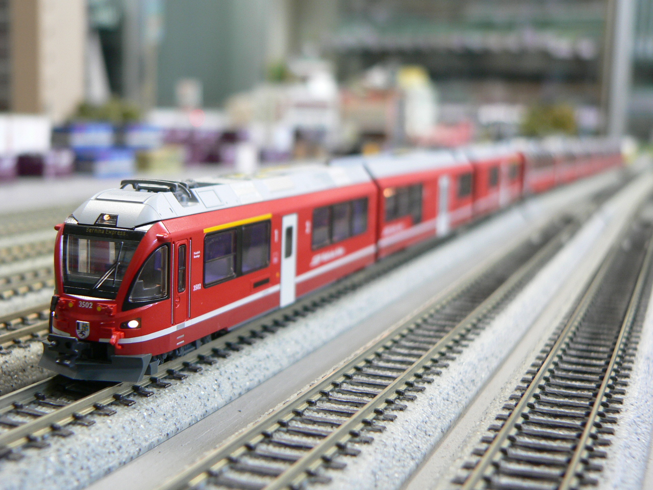 KATO アレグラ、ベルニナエクスプレス 純正室内灯付き カトーのスイス