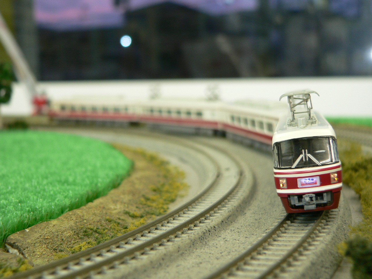 ポポンデッタの南海30000系こうや号更新車の先頭部TNカプラー化