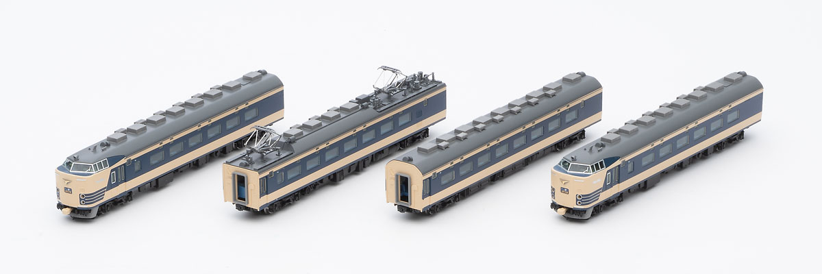 Nゲージ鉄道模型 TOMIX 583系 急行きたぐに専用ケース付き Nゲージ鉄道