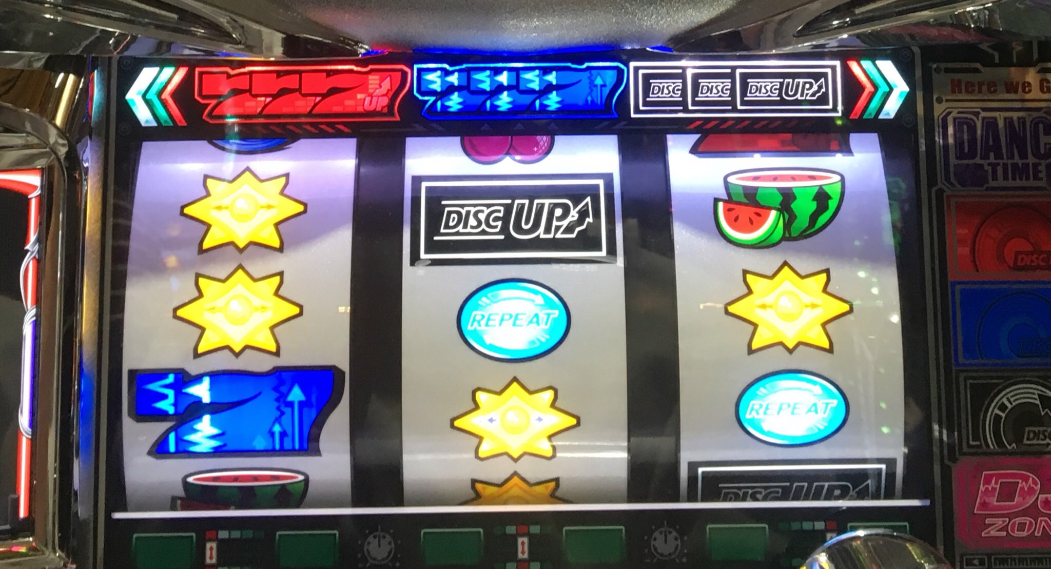 パチスロ ディスクアップ (5.9号機 緑パネル) ディスクアップ