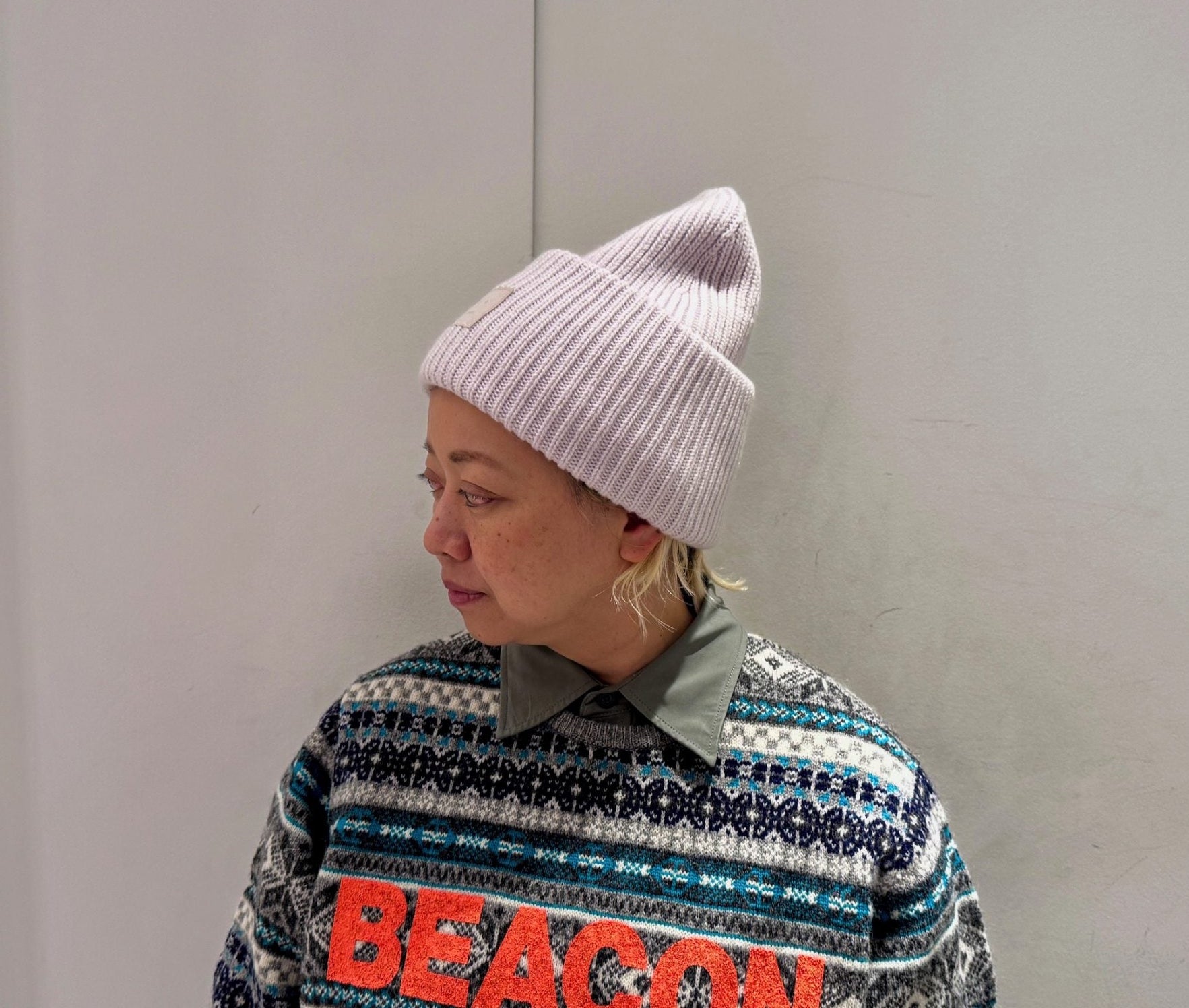 ラージFACEロゴビーニー｜Acne Studios（アクネストゥディオズ）通販