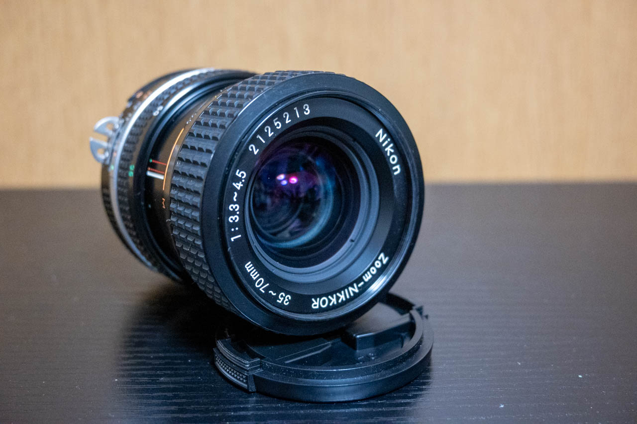 AI Zoom Nikkor 35-70mm f/3.3-4.5Sを買ってしまった