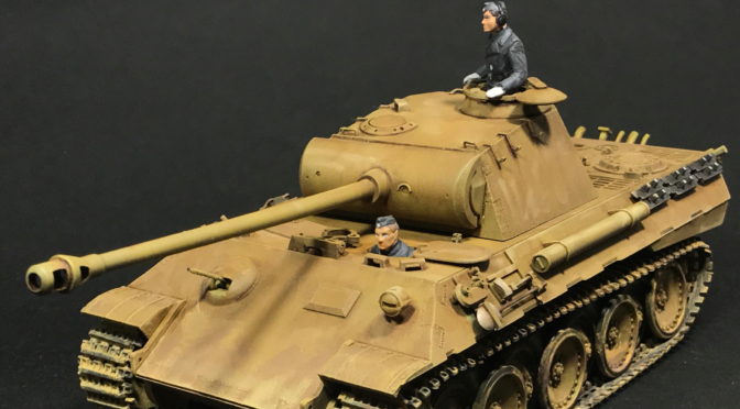 タミヤ】1/35 ドイツ陸軍 パンサー 中戦車（その5：完成