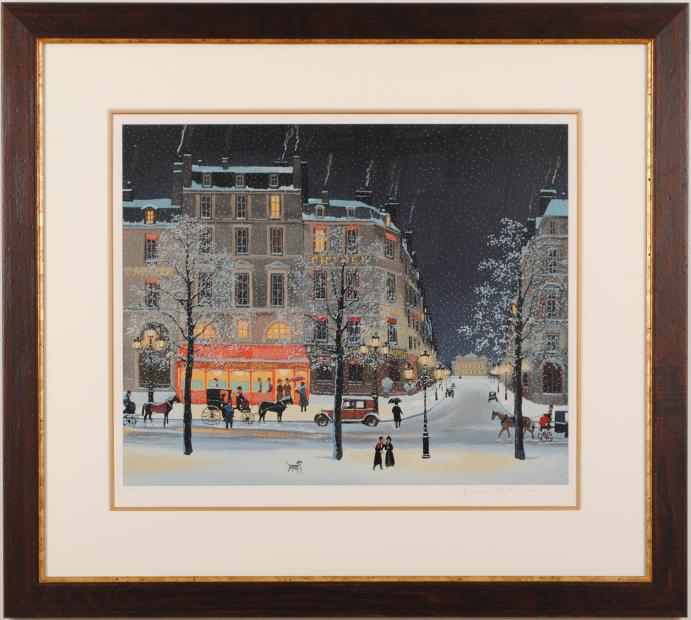 ミッシェル・ドラクロワがシルクスクリーンの版画で制作したインテリア