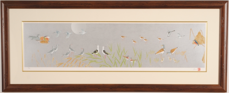 上村淳之 リトグラフ 美品 春汀142⁄200 上村淳之 | 美術作品 上村淳之 「