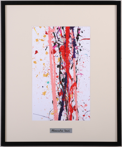 b抽象1点物・今井アレクサンドルのアクリル画 b抽象1点物・今井