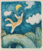 マイケル・ルーの猫の絵のポップアートを通販で販売