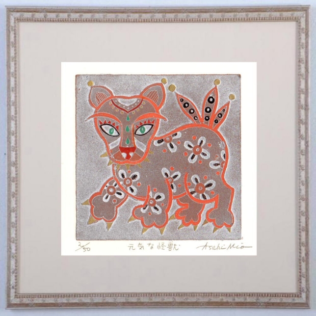 ミズテツオ 銅版画 顔シリーズ ミズテツオ 銅版画 顔シリーズ