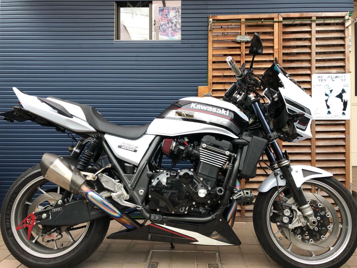 ZRX1200DAEG用 JP-akai エアロライトカバー ライトスモーク