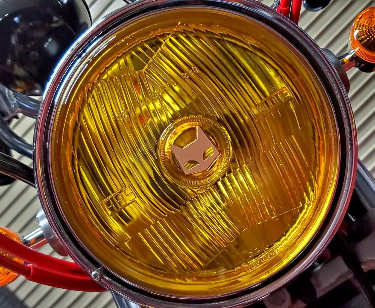 マーシャルフォグ 130パイ イエロー マーシャル】汎用ヘッドライト