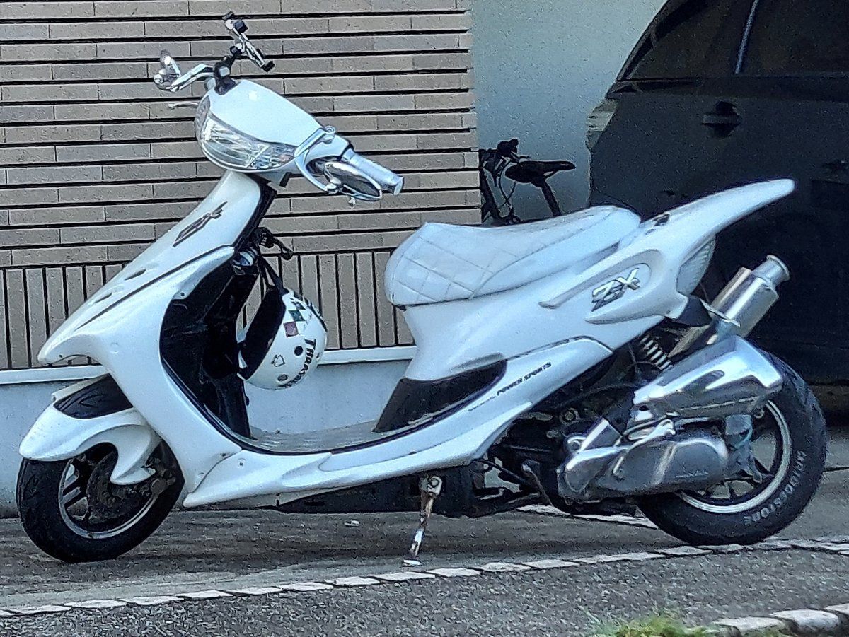 てぃき様 ライブディオZX仕様/AF34 プチブチ上げ ヤンキー仕様