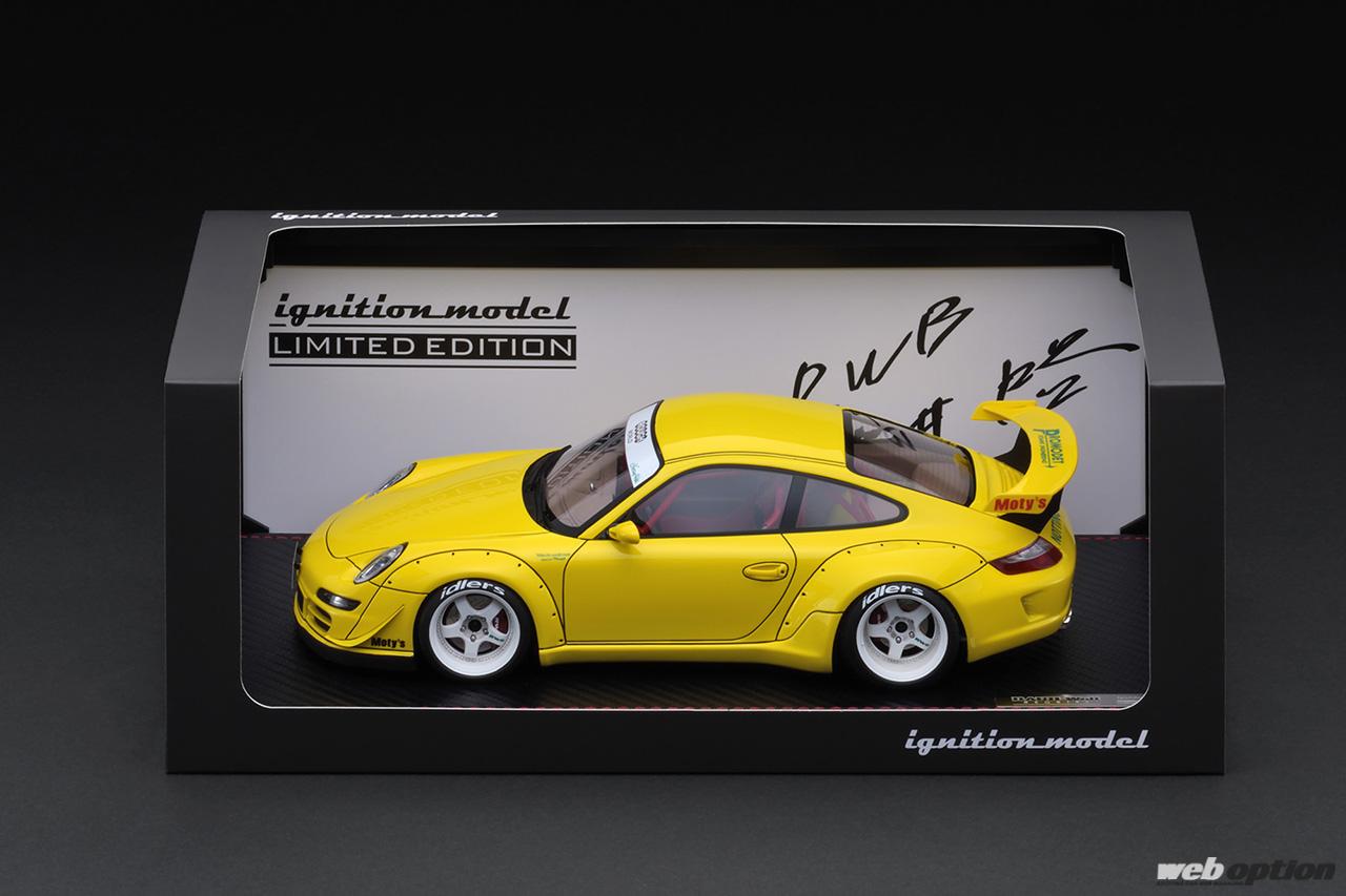 精巧なRWB中井氏のフィギュア付き！」イグニッションモデルからRWB997