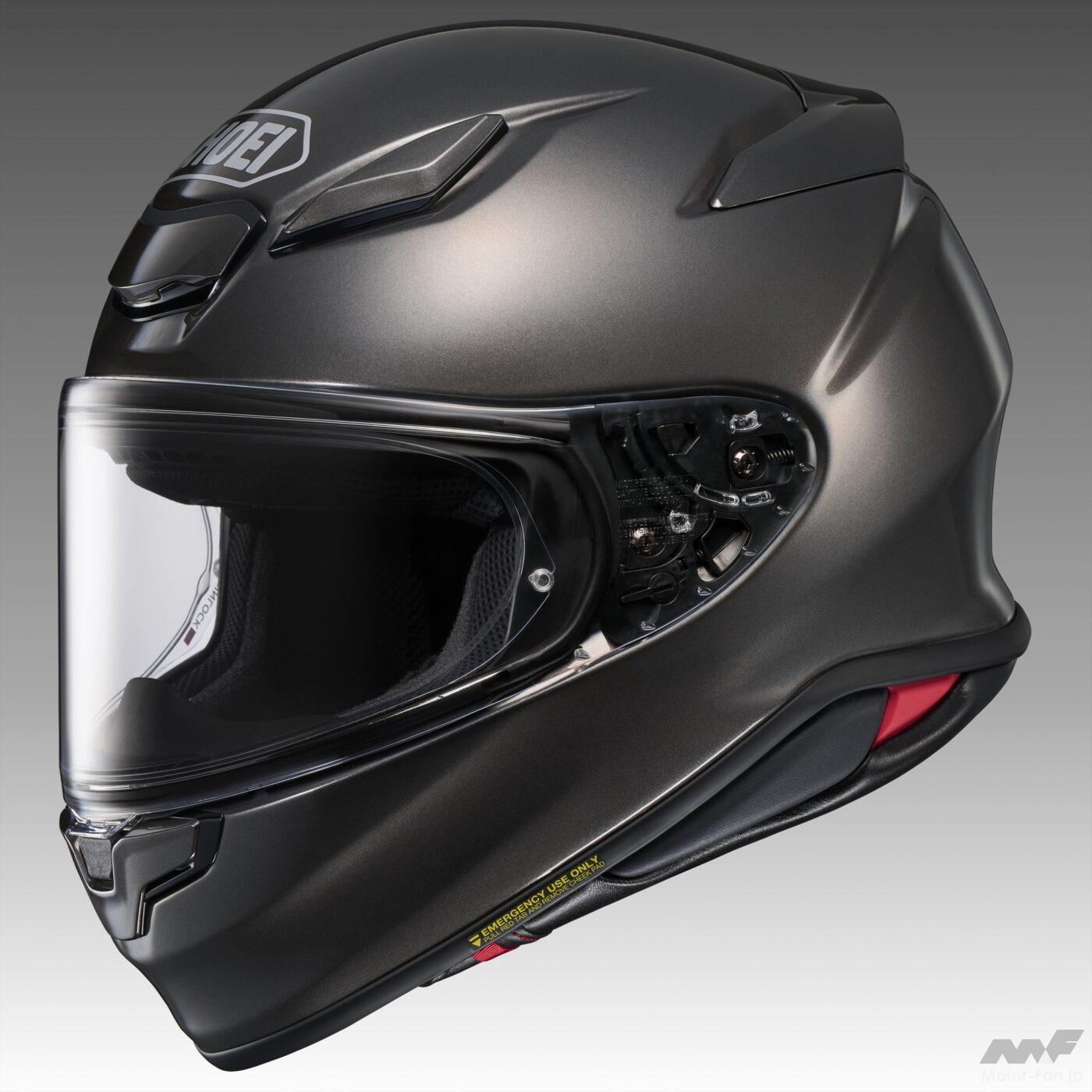 渋め鋼質モノトーン追加｜SHOEI Z-8新柄「Anthracite Metallic