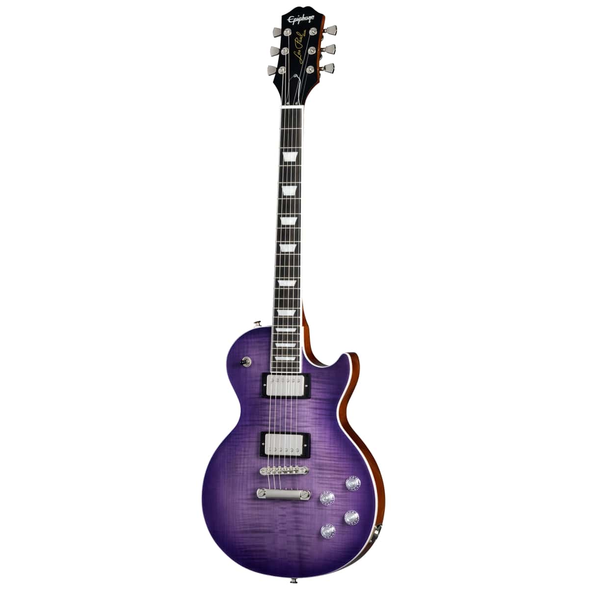 Epi LP Modern Figured Purple – Motor City Guitar