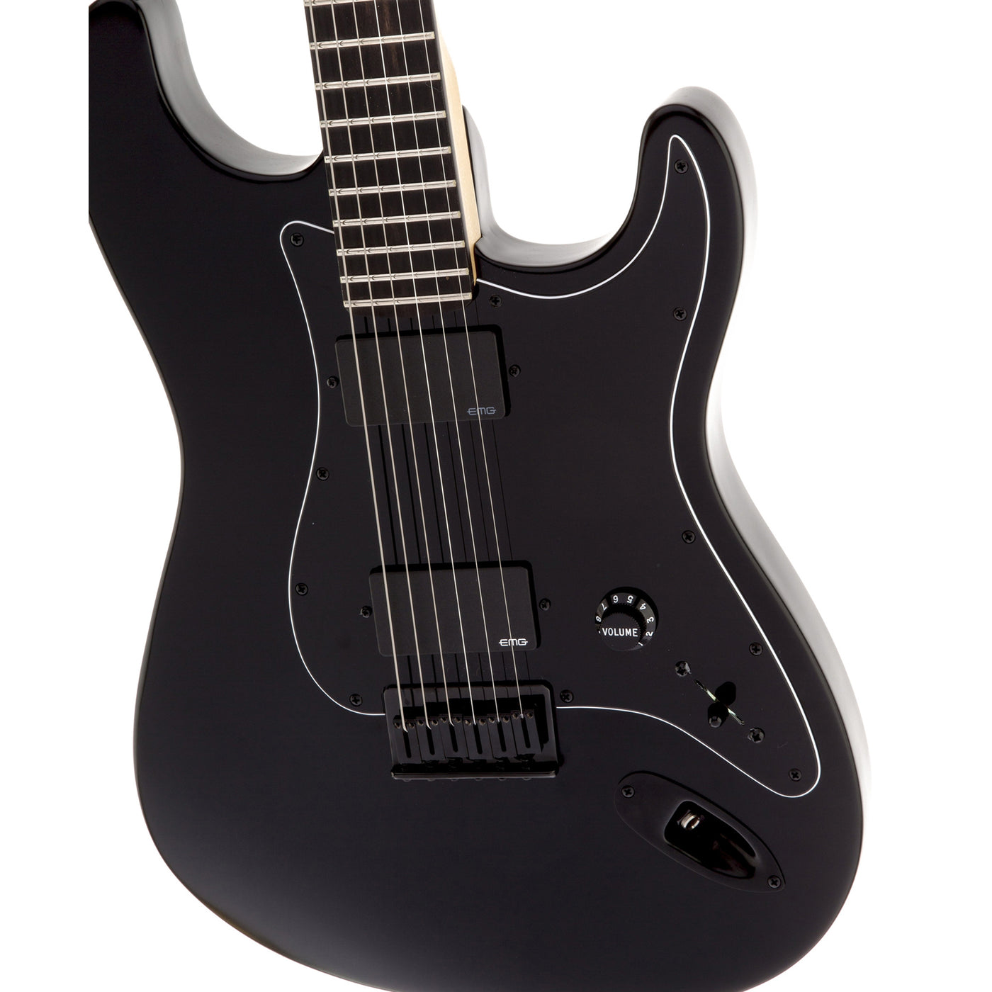 FENDER JIM ROOT STRAT EB BLK – Motor City Guitar