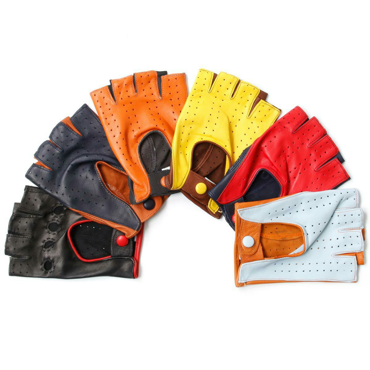 メローラ ディア赤メッシュドライビンググローブ フェラーリ別注元