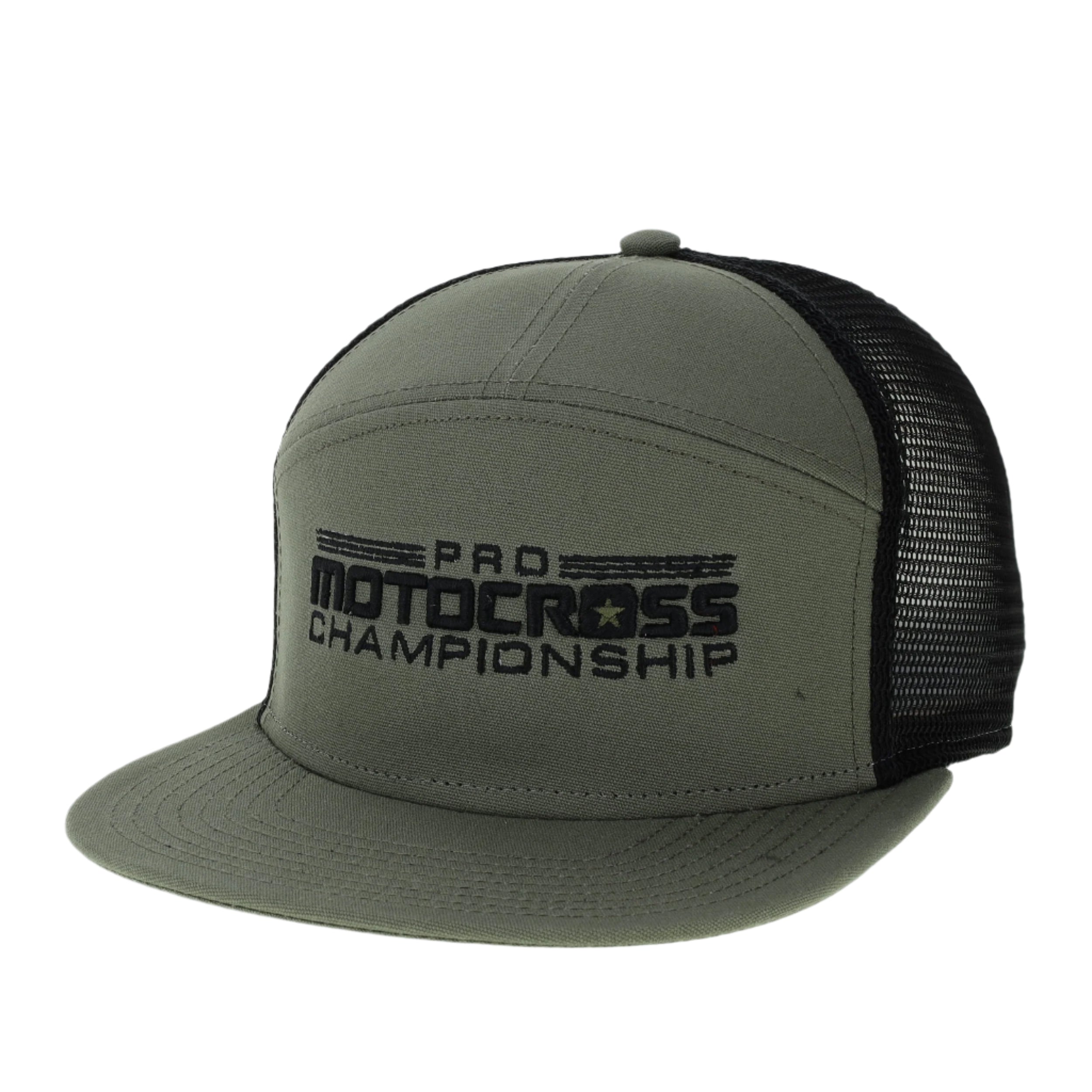 MX Series Legacy Hopback 7 Panel Flatbill Hat – MOTOTEES