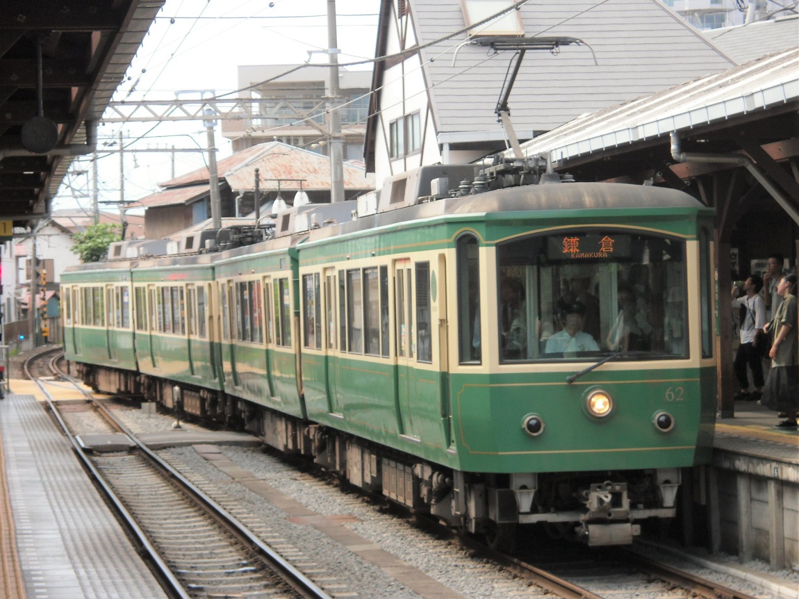 江ノ電100形藤沢行き/鎌倉行き 鉄道走行音】江ノ島電鉄1000形1001編成