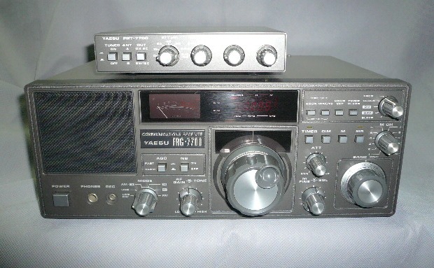 ヤエス 受信機 FRG-7700＋アンテナチューナー FRT-7700のセット ヤエス
