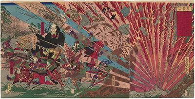 太平記英勇伝『山本勘助』川中島の戦い 武田信玄 戦国武将 甲斐国