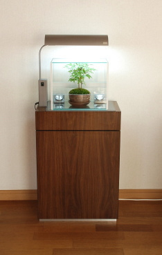 オーダーアクアキャビネット/水槽台 Cube a Stump - 無垢オーダー家具