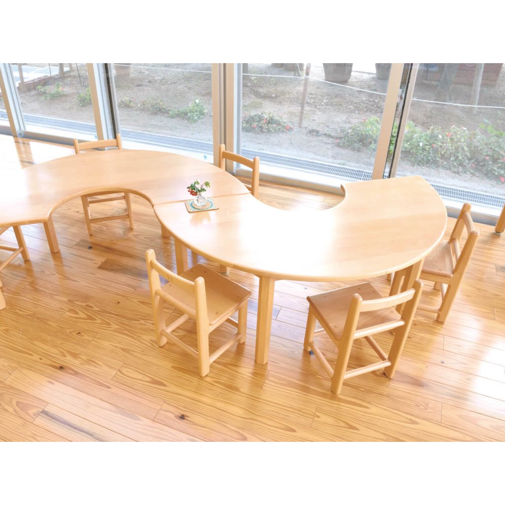 OSBボード 円形テーブル 約75cm ドーナツ テーブル✨ ドーナツテーブル