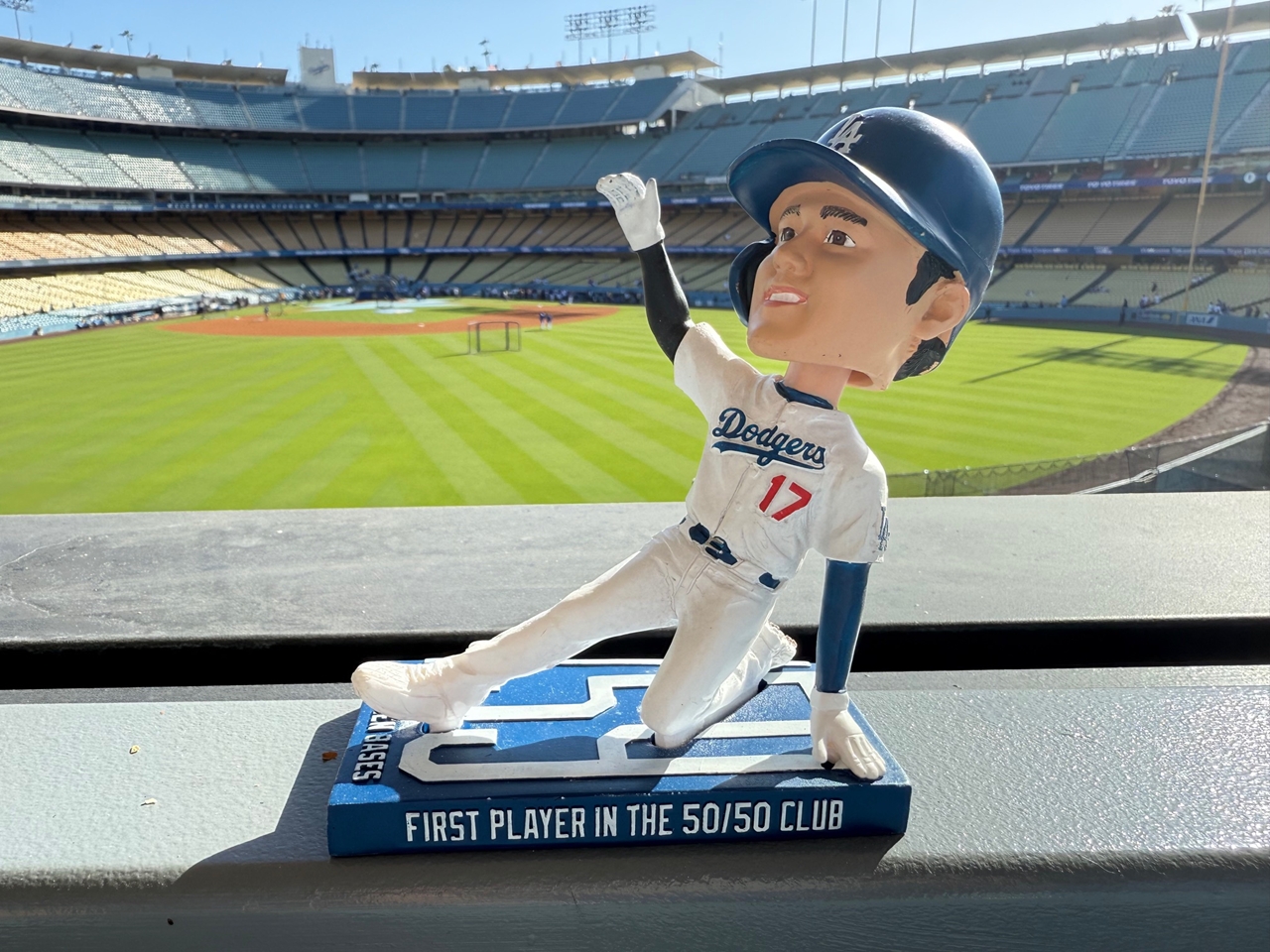 新品未開封】MLB ドジャース 大谷翔平 ボブルヘッド 9月10日 新品未