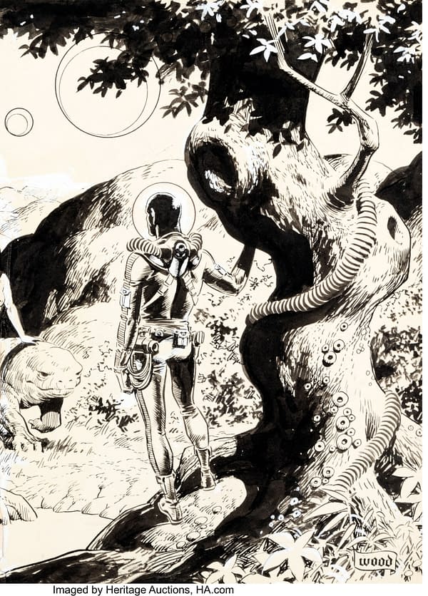 Wally Wood 1967年発表 ヴィンテージ アートポスター Wally Wood 1967