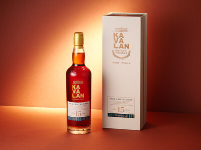 日本未発売 カバラン 15年熟成 FOUR-CASK MATURED カバラン 初の15年