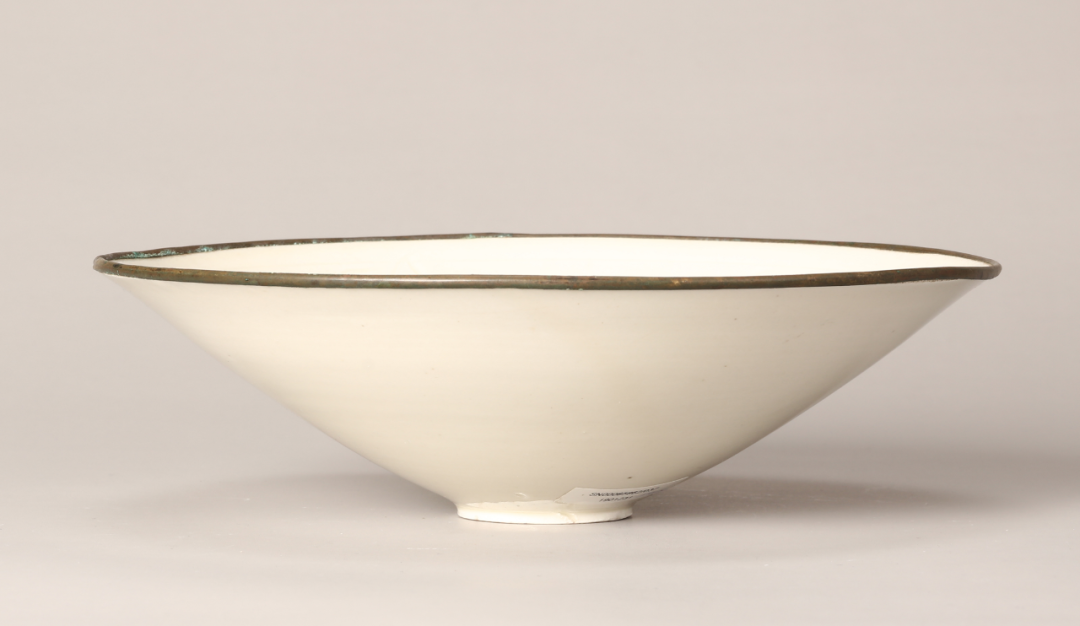 ☆0052宋時代 耀州窯 青磁 斗笠碗 ☆天目茶碗 茶道具 茶器 唐物骨董