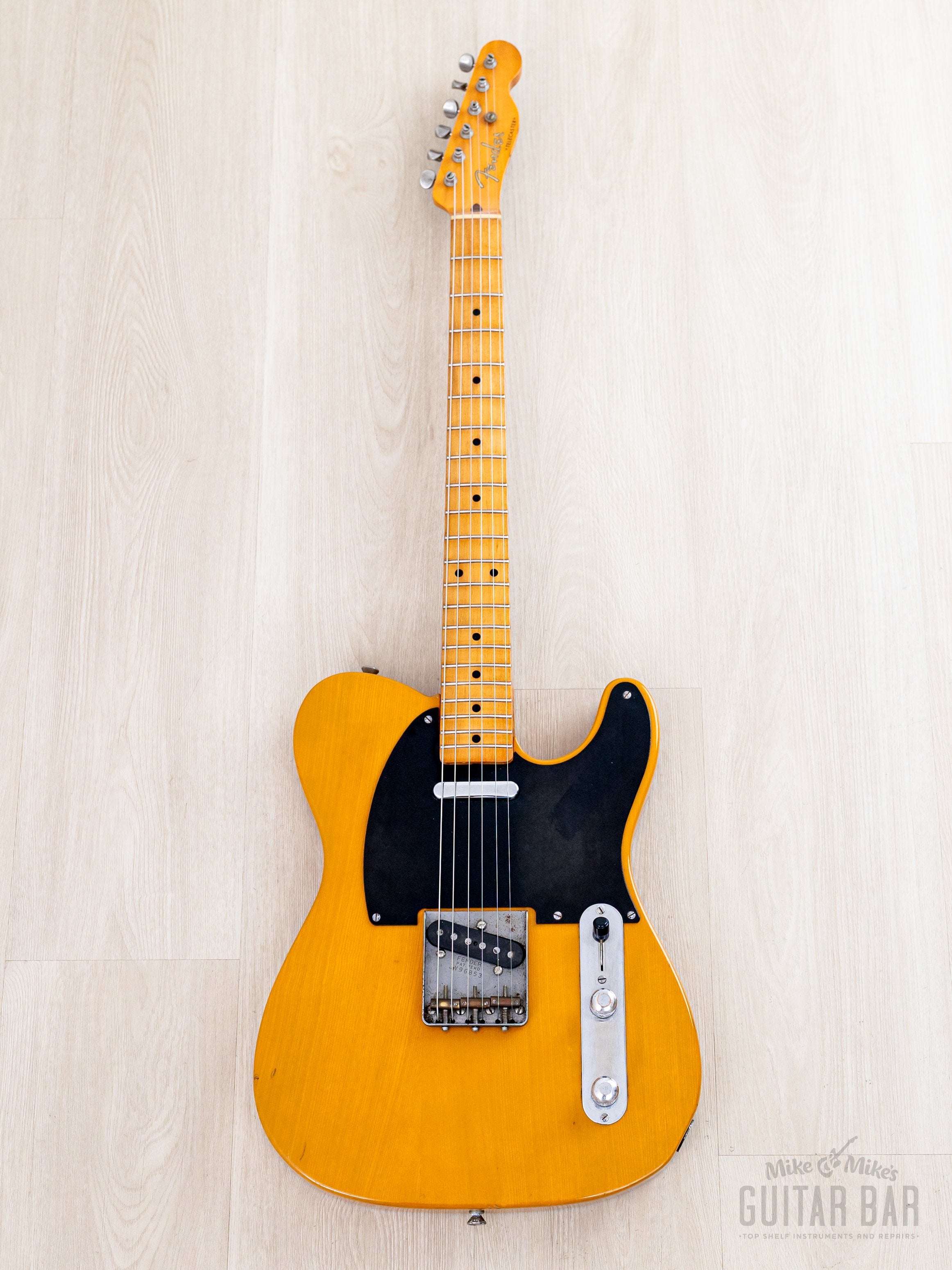 1984 Fender JV Telecaster '52 Vintage Reissue TL52-65 Butterscotch w/