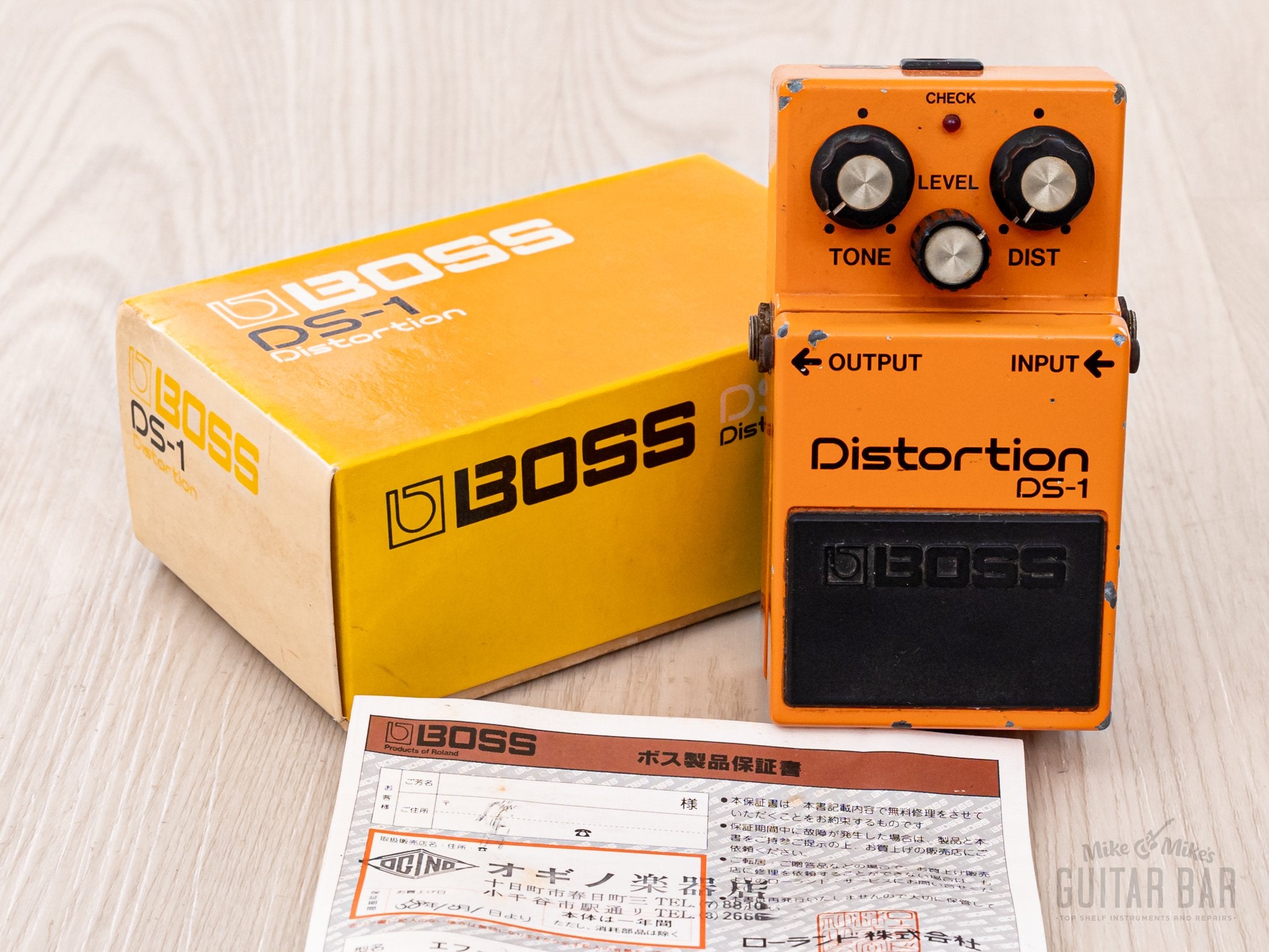 BOSS DS-1 日本製 ビンテージ BOSS 1983年製 DS-1 Distortion【日本製