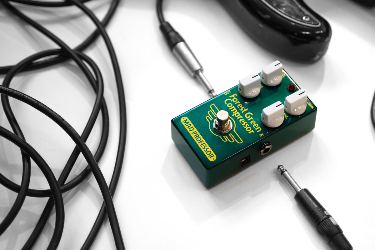 Forest Green Compressor Pedal | Mad Professor Amplification