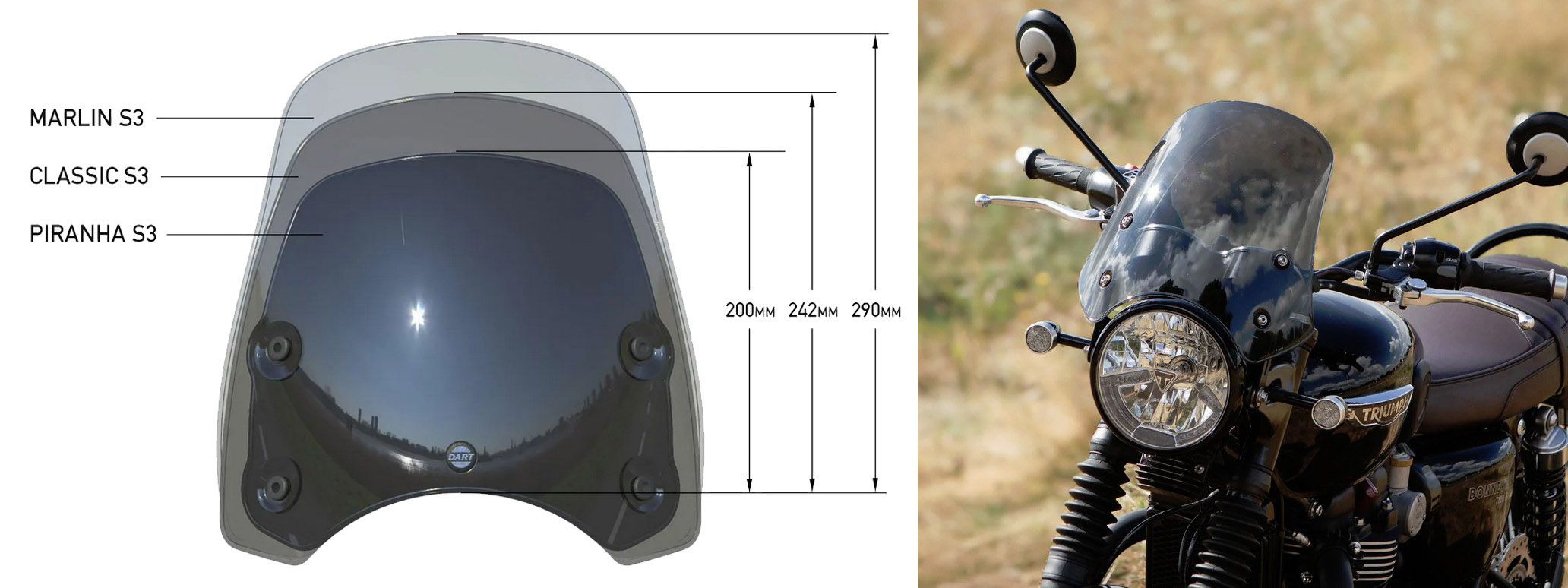 トライアフ 純正 ボンネビル SET120-T100 メタ－セット トライアフ