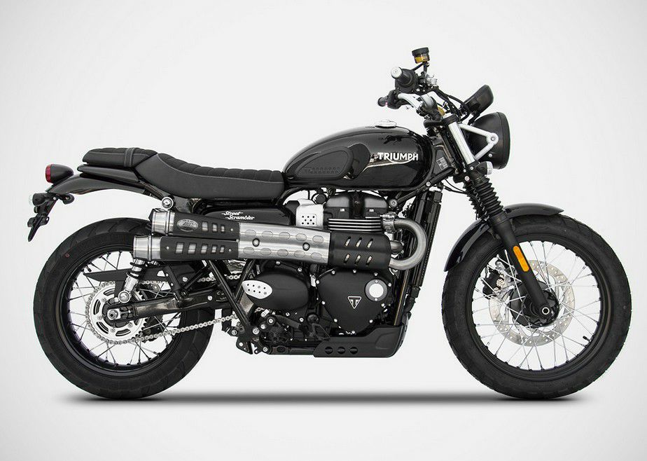 スクランブラー900/ストリートスクランブラー スリップオンマフラー