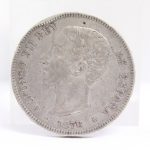 ベルギー 1873年 5フラン銀貨 レオポルド2世 | ミスターコインズ