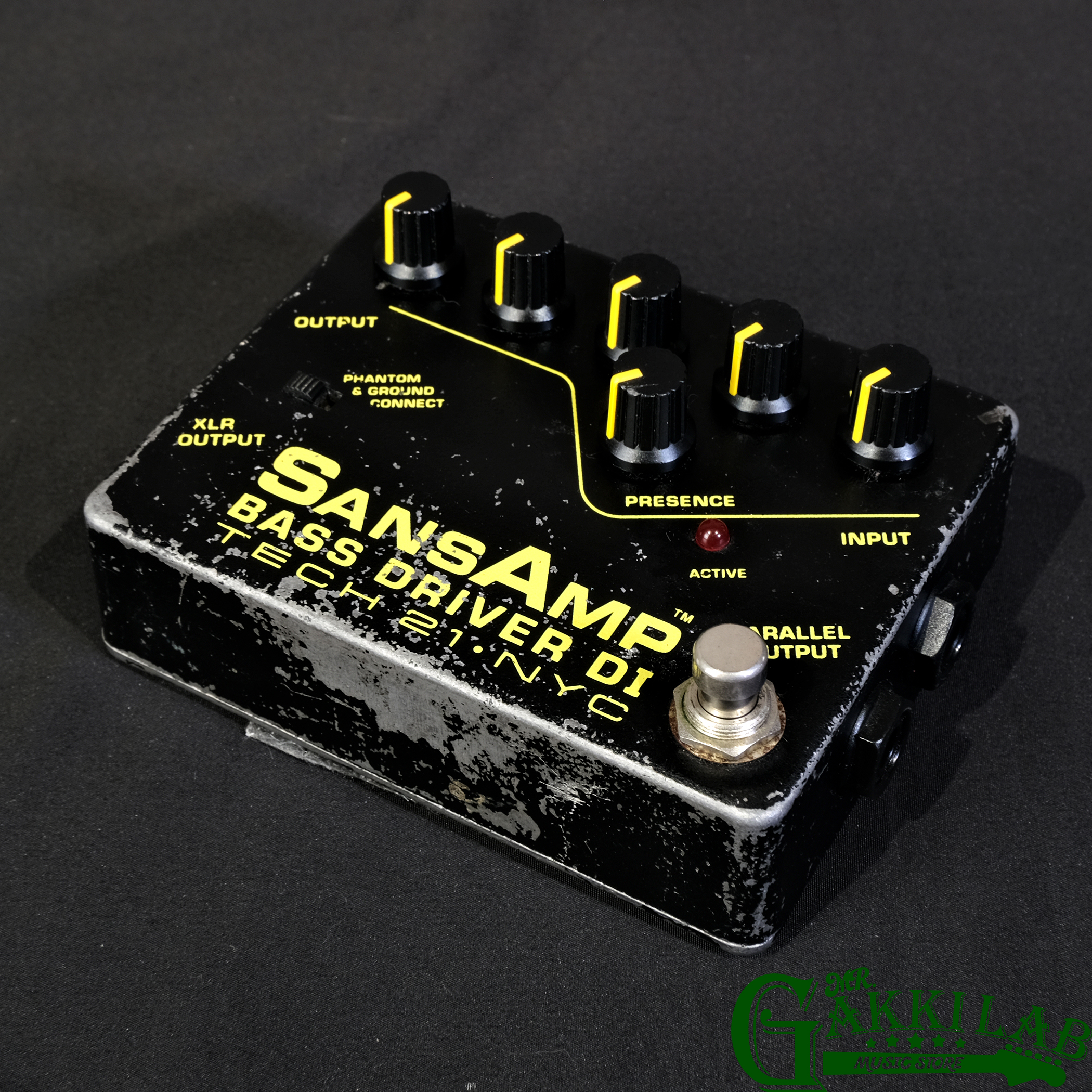 TECH21 NYC SANSAMP BASS D DI 初期型前期 Tech21 SANSAMP Bass D DI