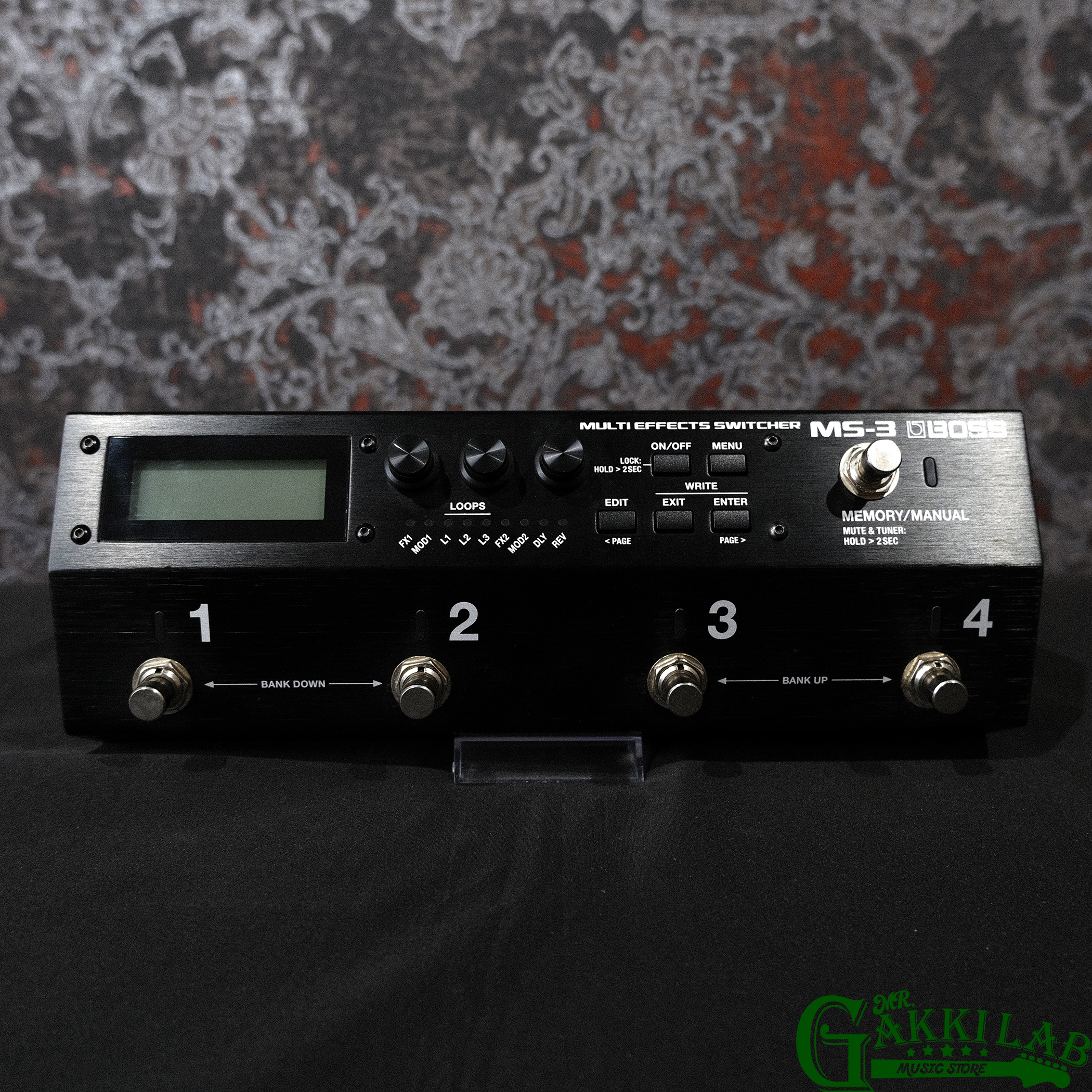 BOSS MS-3 / Multi Effects Switcher | 札幌の楽器屋さん｜MR.GAKKI