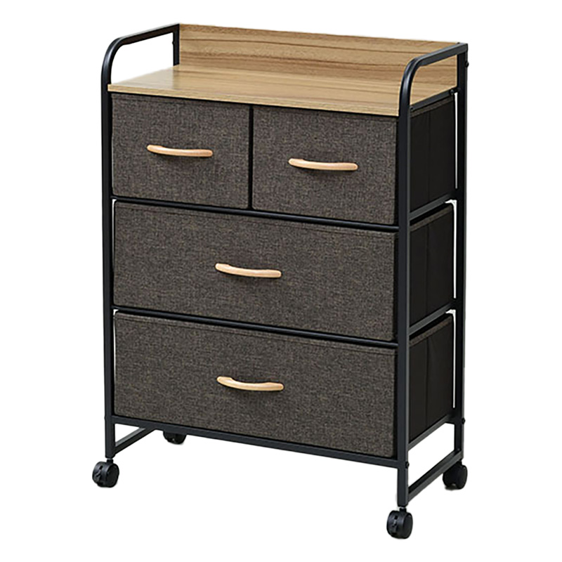 棚 ファブリックチェスト3段 幅58 × 奥行29 × 高さ83cm ｜ ミスター